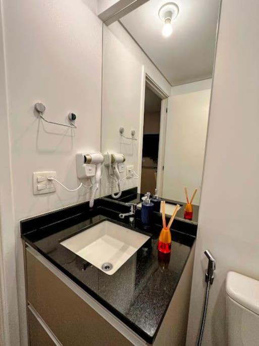 Апартаменты Studio Com Vista Incrivel 22º Andar Сан-Пауло Экстерьер фото